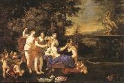 Albani  Francesco Venus Attended by Nymphs and Cupids oil painting on canvas